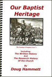 Our Baptist Heritage - Book Heaven - Challenge Press from CHALLENGE PRESS